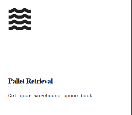 Chavez Pallets - Pallet Retrieval